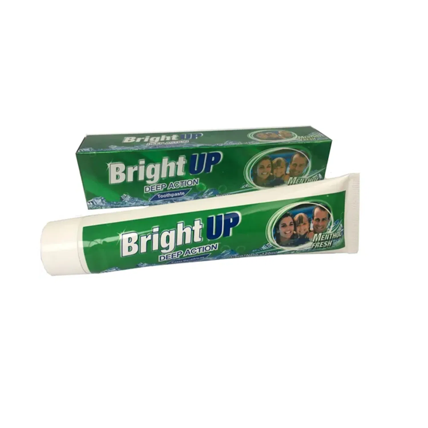 Customized Logo Deep Action Toothpaste with Menthol Fresh