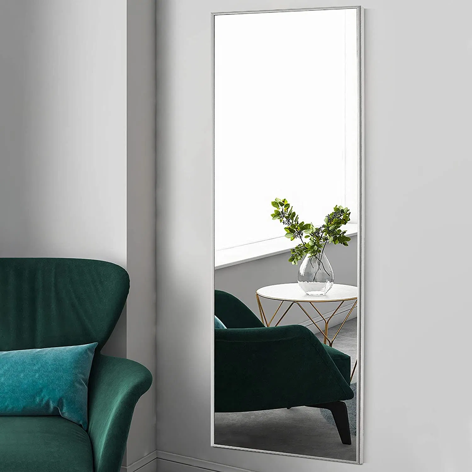 Custom Size Right Angle Frame Mirror