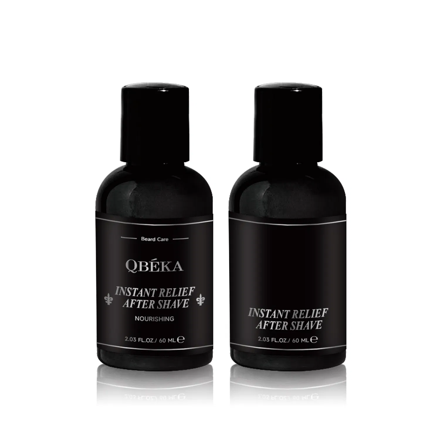 Qbeka Instant Relief After Shave Toner Refreshing Soothing Long-Lasting Hydrating Moisturizing Alcohol-Free Formula