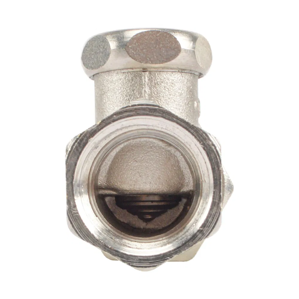 Bsp Thread Metal Lockshield House Heating Forged Brass Thermostatic Radiator Valve