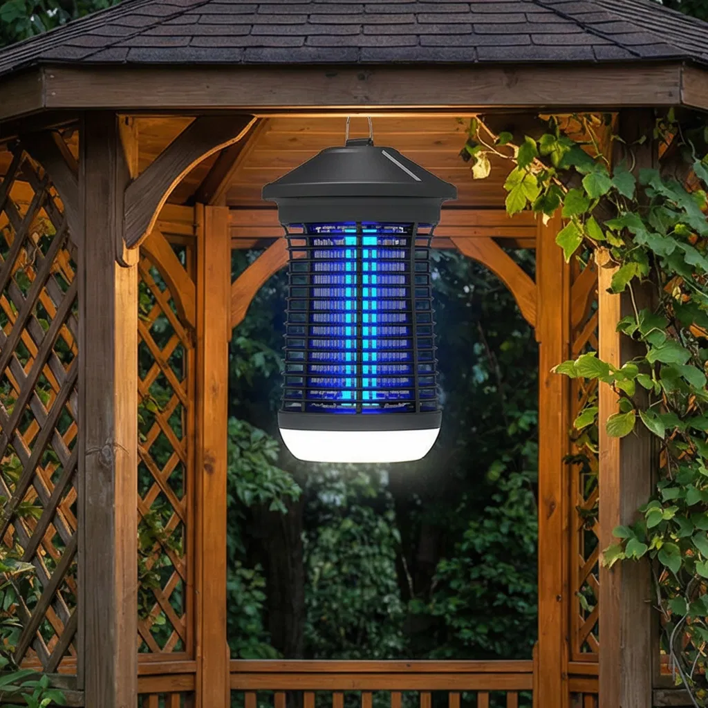Electric Mosquito Lamp for Gardens with Powerful Bug Zapper Function