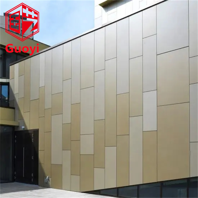 Aluminum Building Material Facade Wall Cladding Veneer Custom Perforated Curtain Wall Exterior Trim Composite Panel