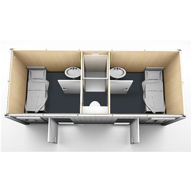 Cheap House Portable Container Office Modular Fabricated Apartment Building