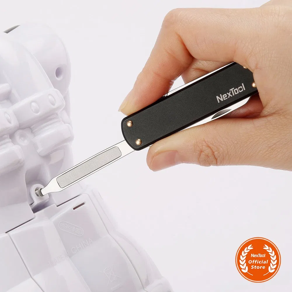 Nextool Portable EDC Stainless Steel Folding Knife with Flathead Screwdriver