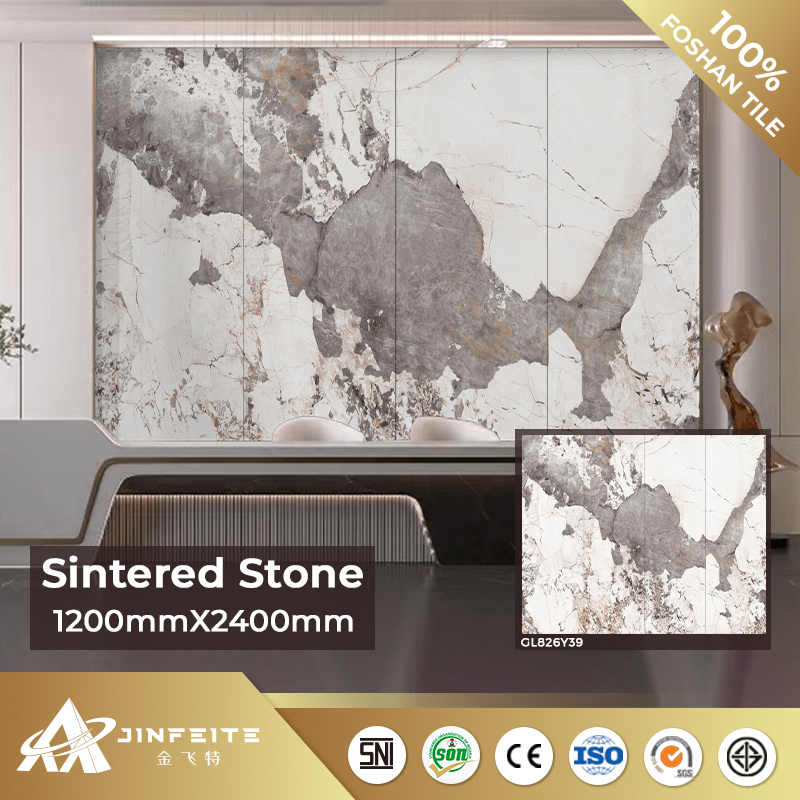 Classic Pandora Design Marble Sintered Stone 800*2600mm Foshan Factory Wholesale Price