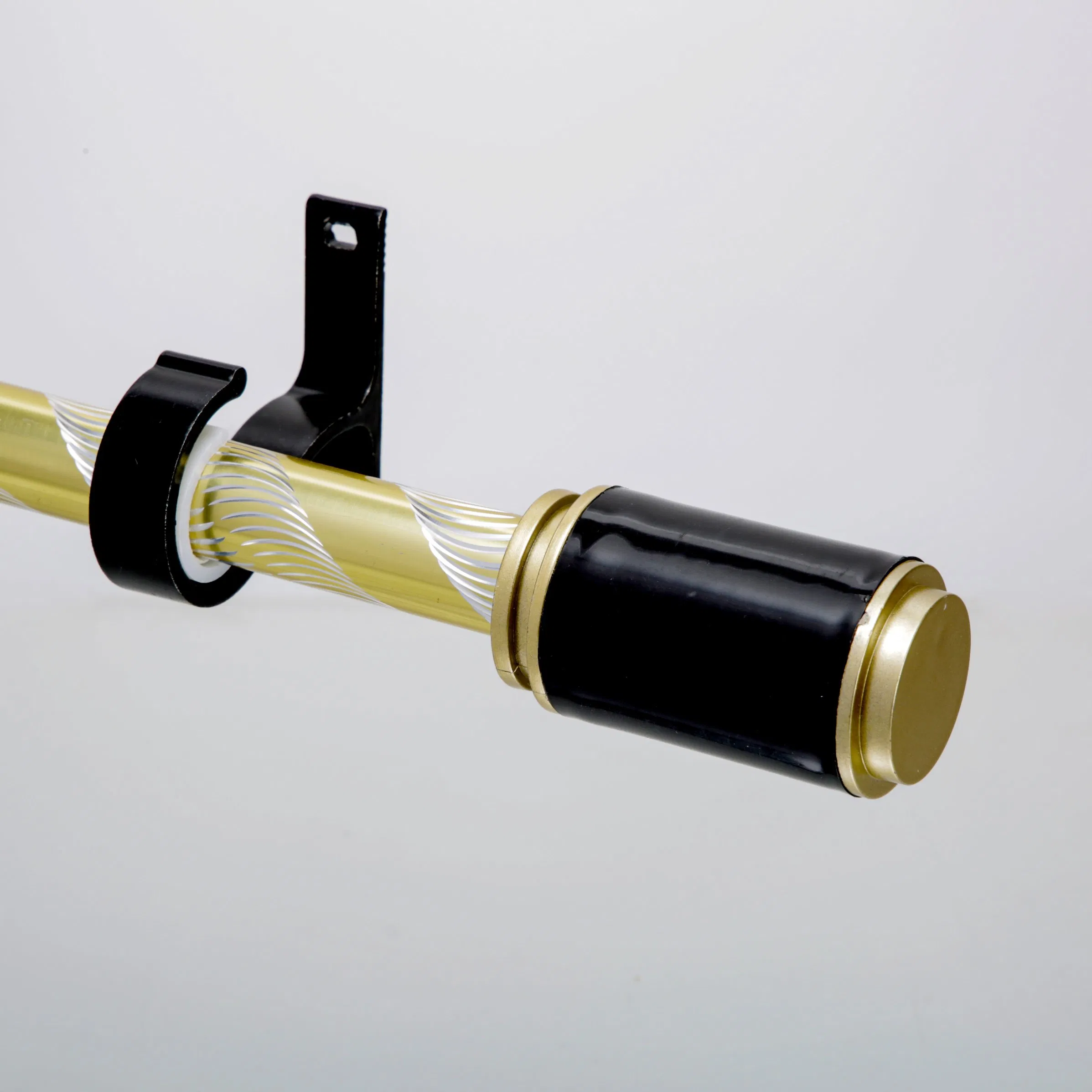 Customized Home Decoration Double Single Curtain Pole Adjustable Curtain Rod Set Curtain Poles Accessories