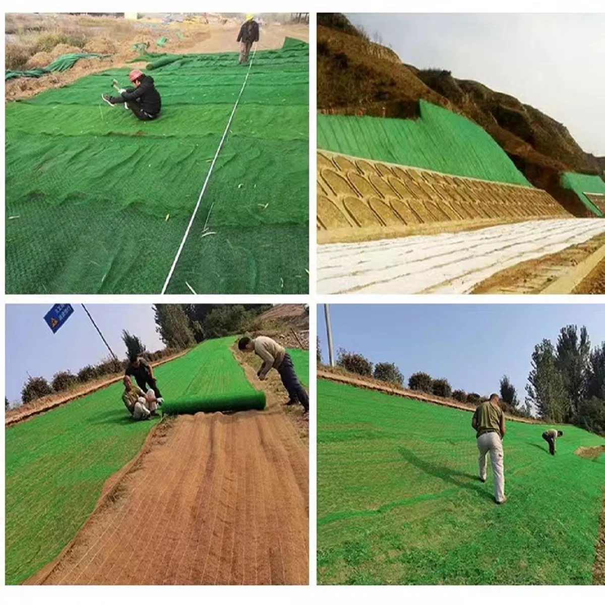 Innovative Mat for Soil Stabilization and Erosion Control Applications