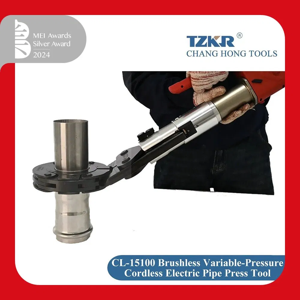 Cl15100 Electric Press-Changeable Hydraulic Battery Powered Brushless Variable-Pressure Cordless Crimping Tool
