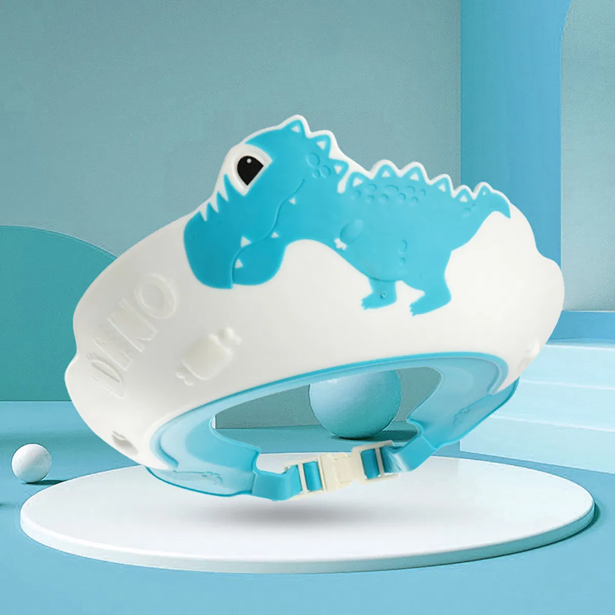 Best Selling Waterproof Plastic Adjustable Baby Bathroom Cap