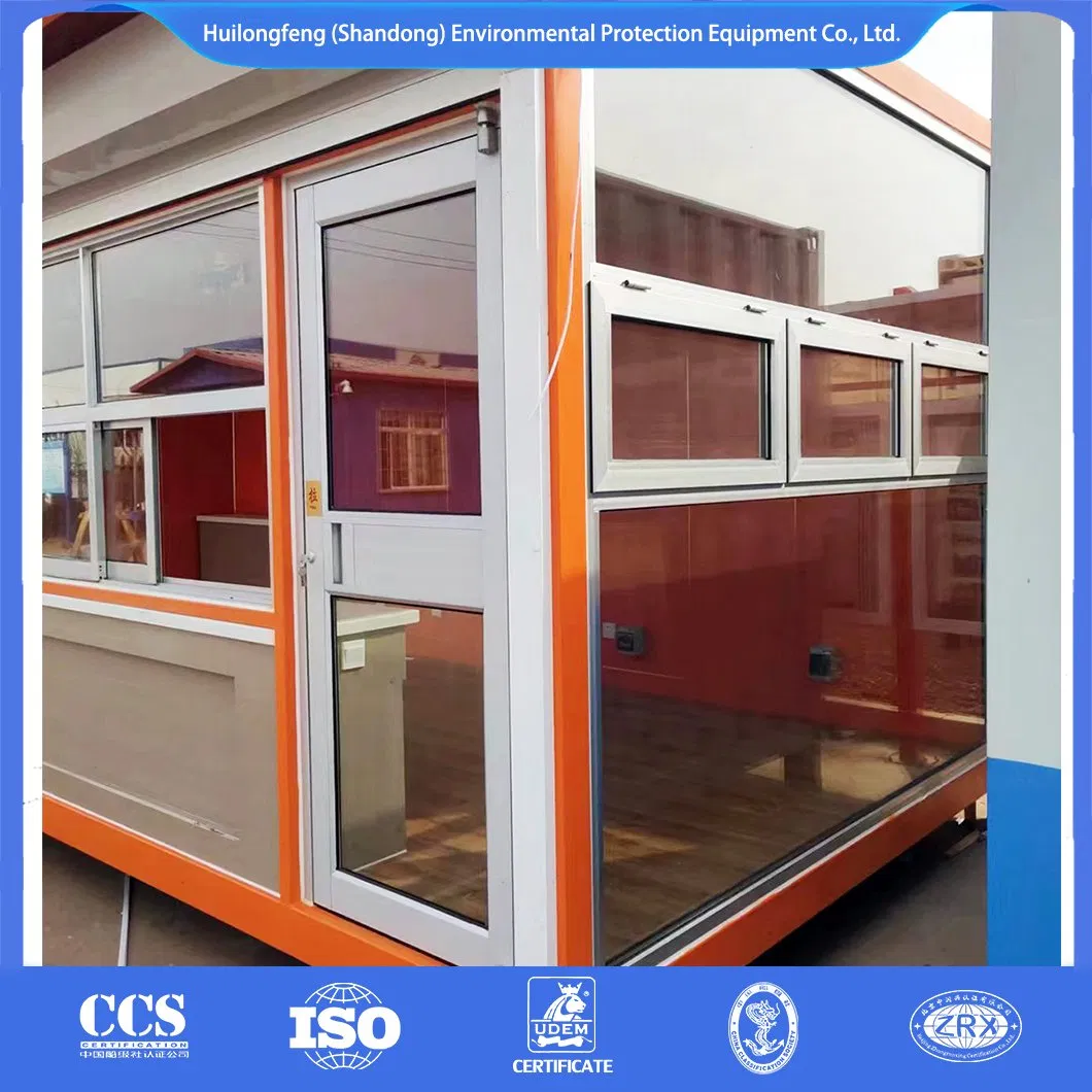 Custom-Made Prefabricated Shipping Container House/Shop/Booth with Factory Price