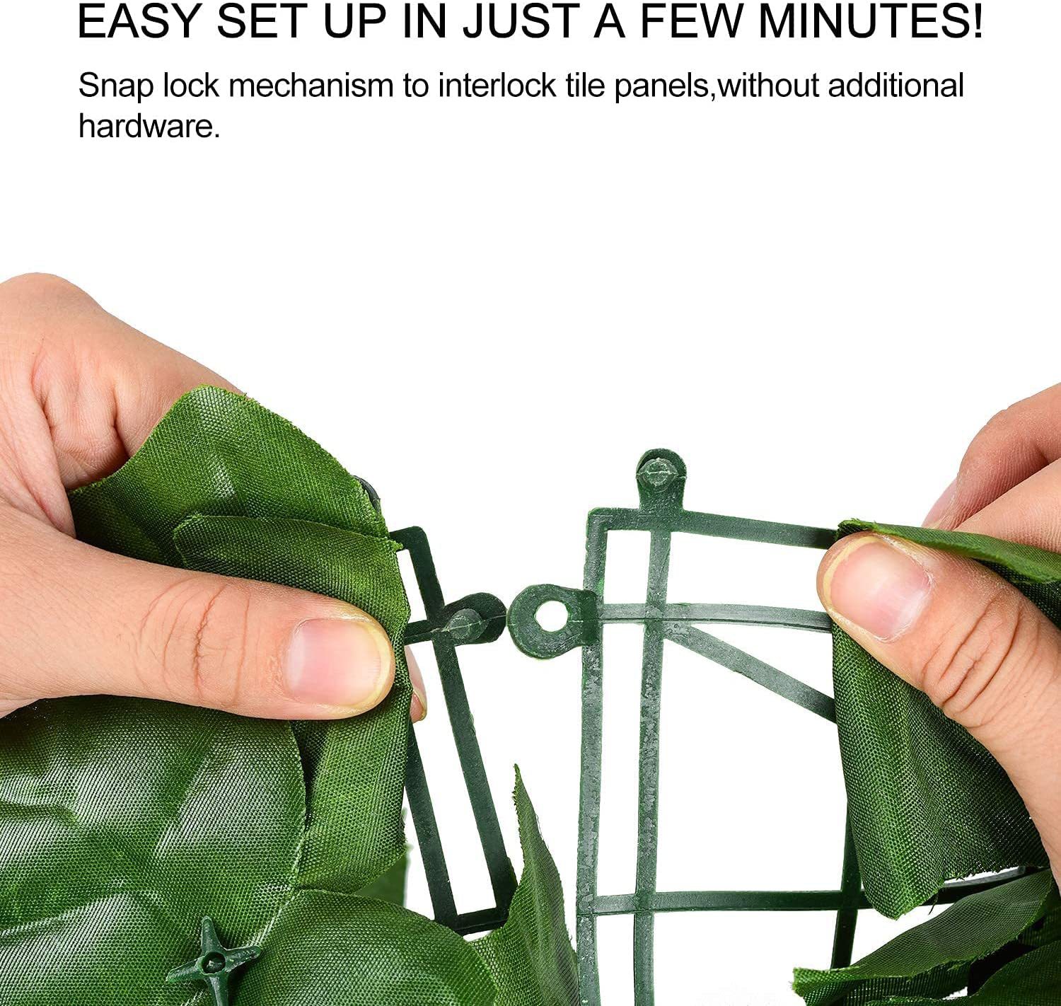 Плющ искусственный для забора живая изгородь для сада