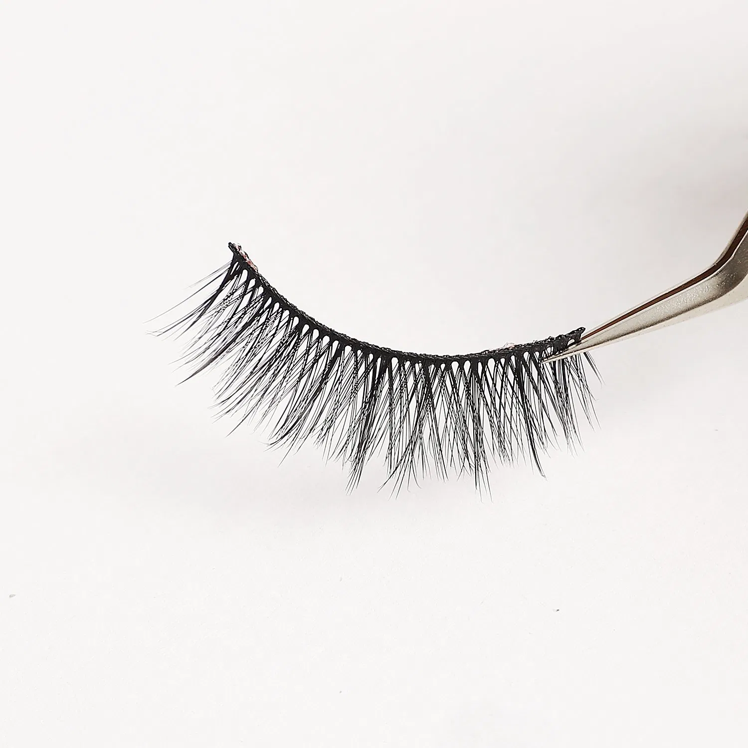New Style Fakelashes Highly Faux Mink 3D Lashes Fake Eyelashes Silk Eyelashes Black Cotton Band