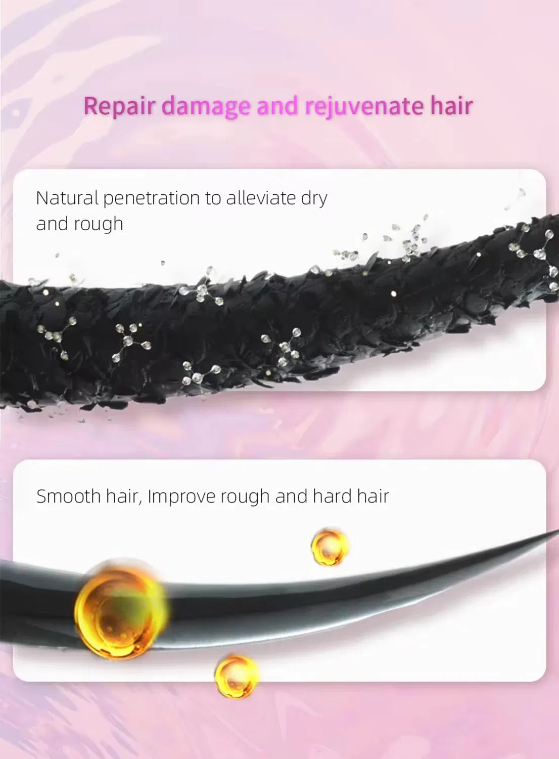 Salon Professional Hair Styling Moisturizing Rebonding Permanent Hair Straightening Cream