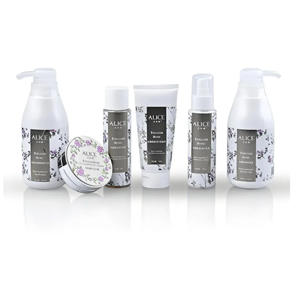 Luxurious 6-in-1 Rose Oil Skincare and Bath Essentials Set