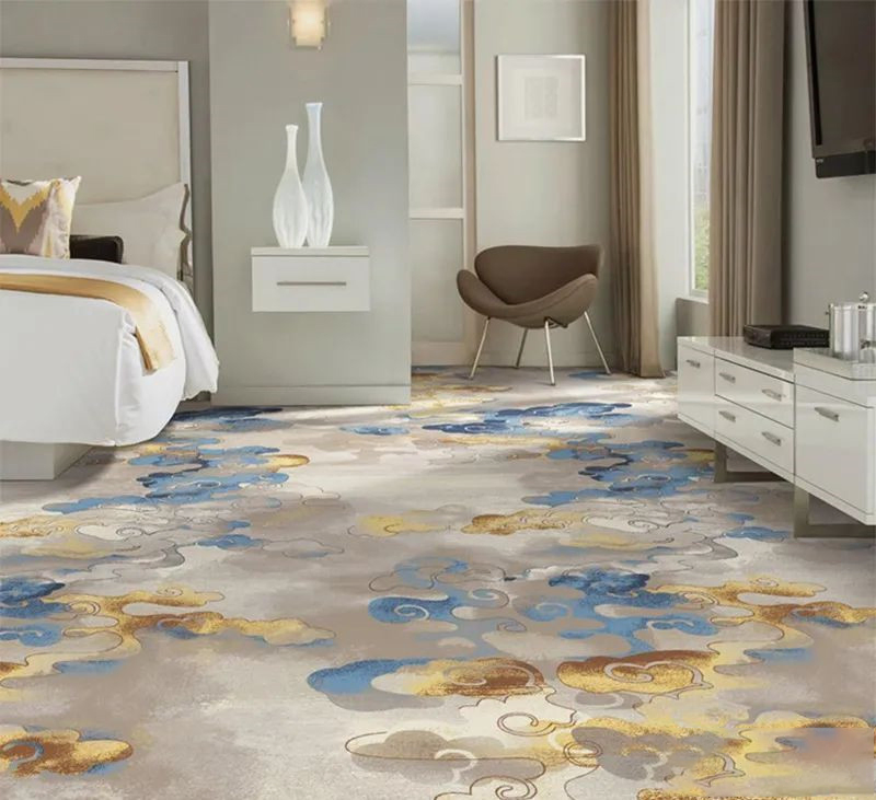 Luxury Axminster Ccarpet 5-Star Hotel Guest Room Carpet Corridor Woven Carpet Car Kitchen Bedroom Adult Dining Room Abstract