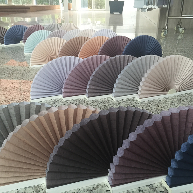 Transparent and Sheer Honeycomb Blind Fabric for a Light Window Treatment