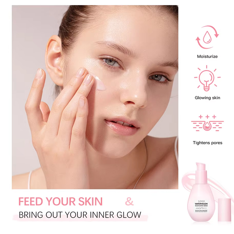 Ditong Repair Organic Watermelon Glow Niacinamide Dew Drops Brightening Face Serum