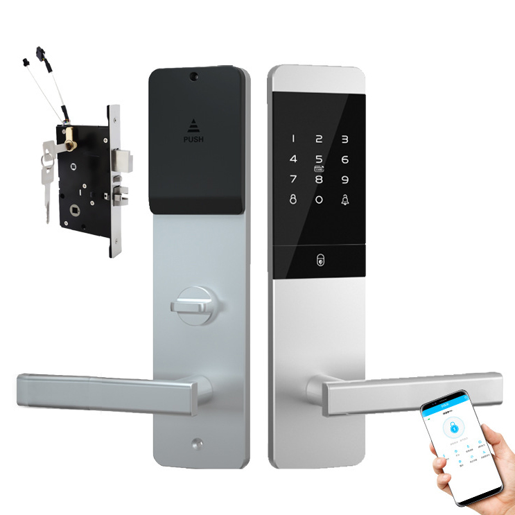 WiFi Remote Safe APP Smart Number Keypad Code Combination Keyless Password Digital Door Lock