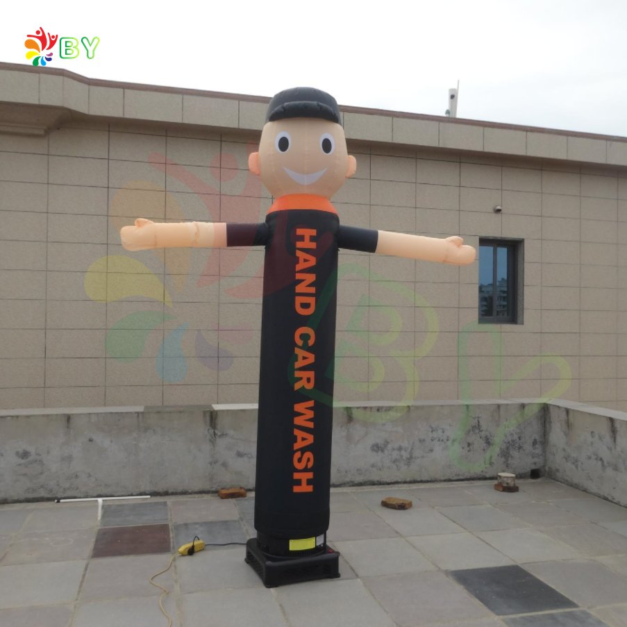 Outdoor Waving Arms Inflatable Skyman / Advertising Air Dancer for Promotion