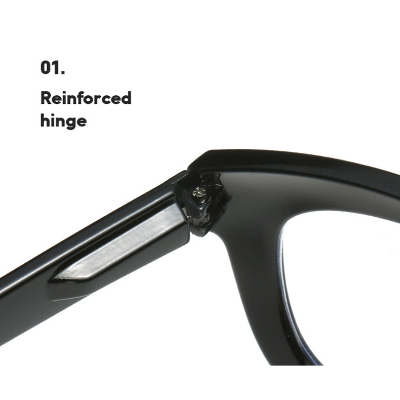 Factory Wholesale Custom Logo Fashion Oversized Blue Light Blocking Glasses Frame Women Colorful Reading Glasses