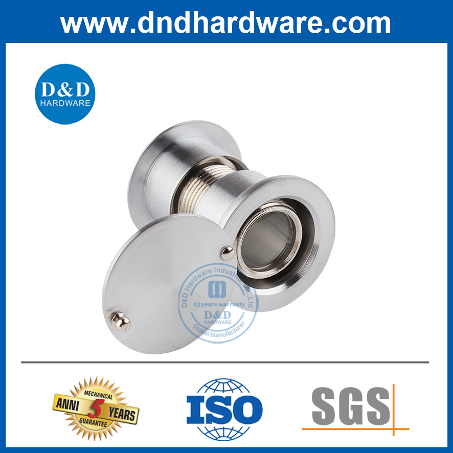 Wide Range Satin Chrome Door Eye Peephole for Home Door