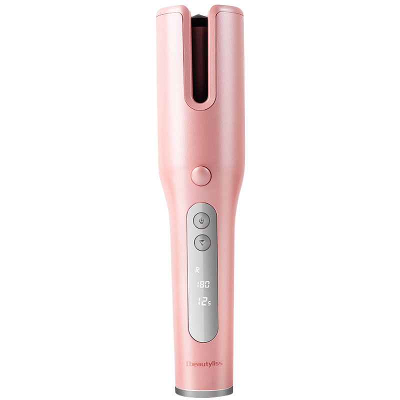 Rechargeable Cordless Automatic Hair Curler Ceramic PRO LCD Hair Curler Automatic Curling Iron