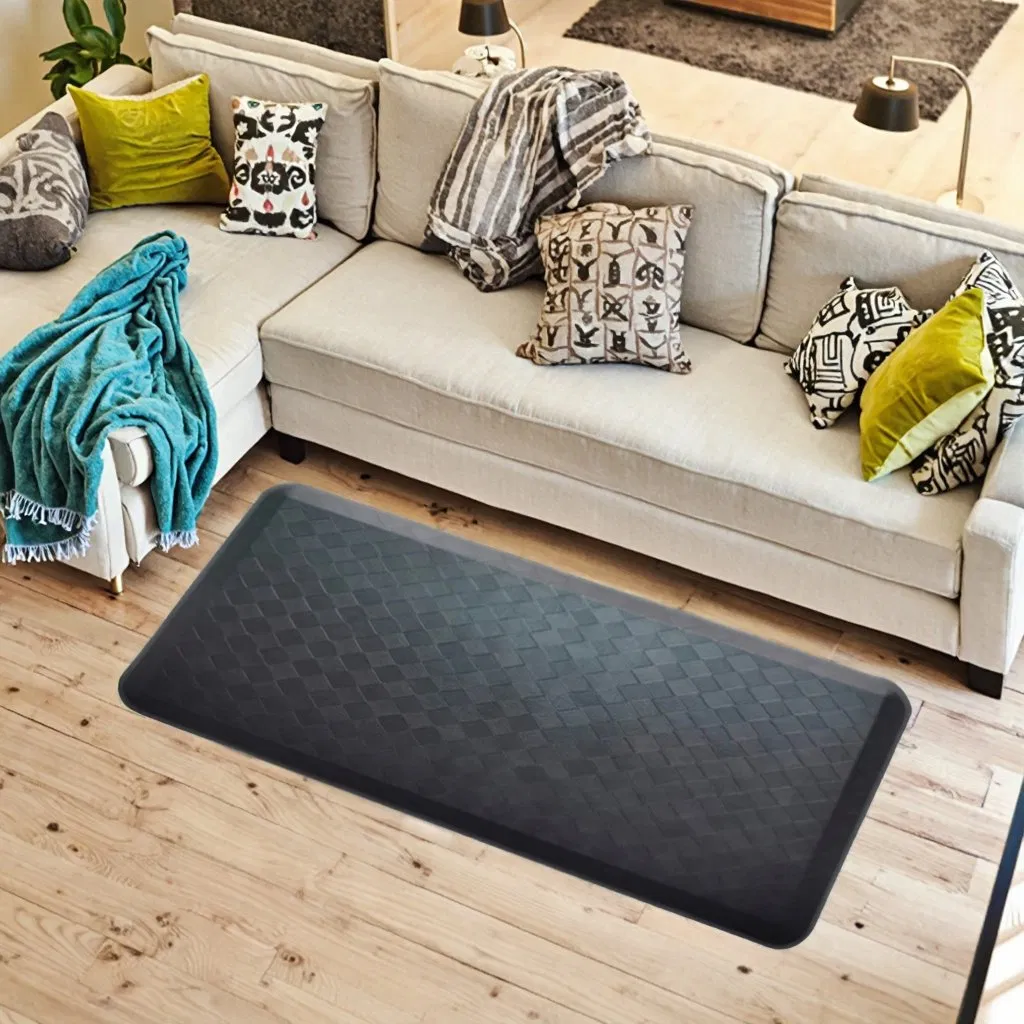 Customizable Eco-Friendly Waterproof Non-Slip Extra Thick Non-Slip Anti Fatigue Kitchen Floor Mat - 20mm, 21mm, 24mm Options