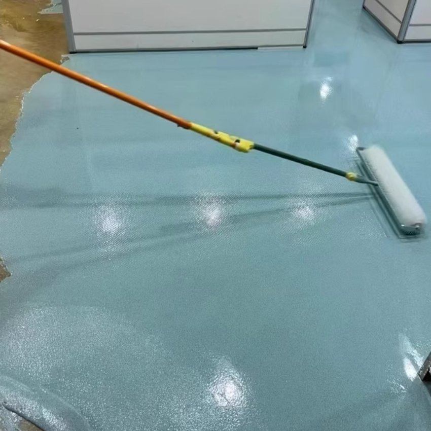 Jiancheng Epoxy Coating Garage Floor Coating with Flakes Colored Sand