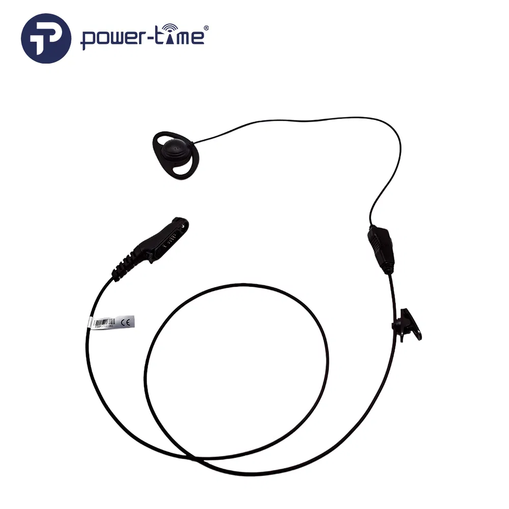 Walkie Talkie Earpiece D Shape Earhook Earphone for R7/R7a Radios