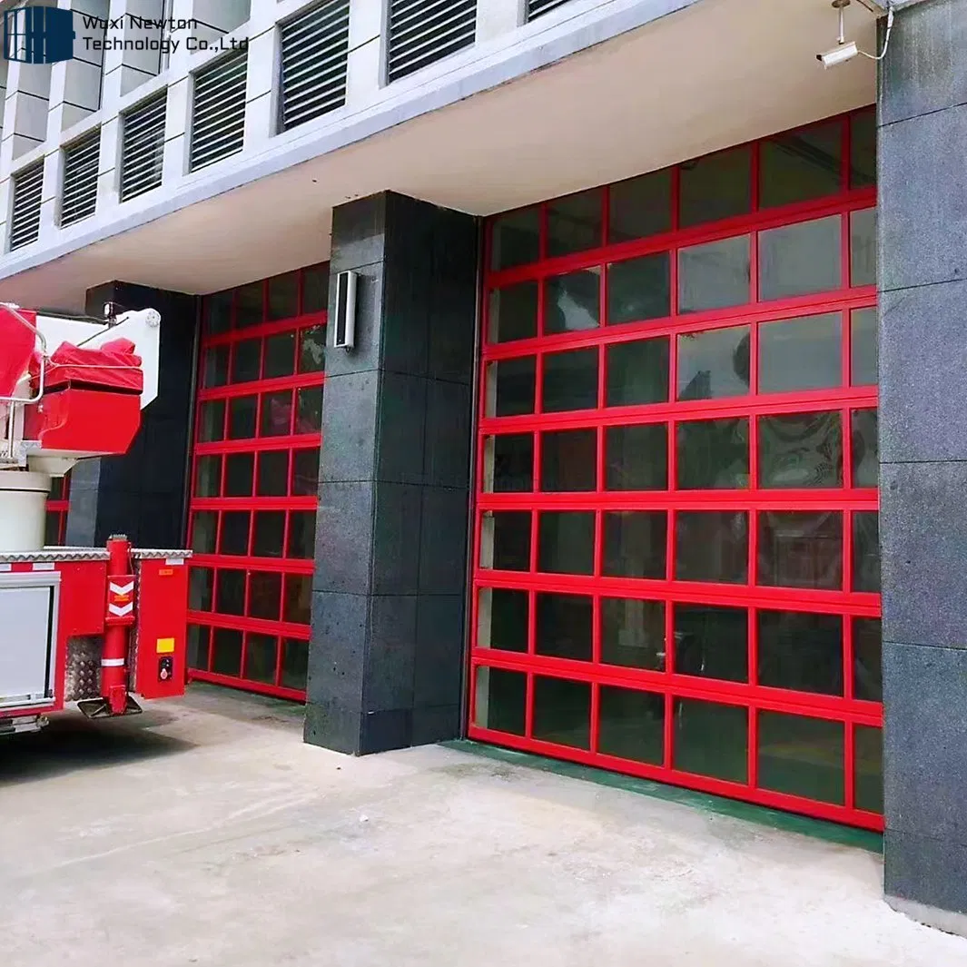 Tempered Aluminum Glass Garage Door