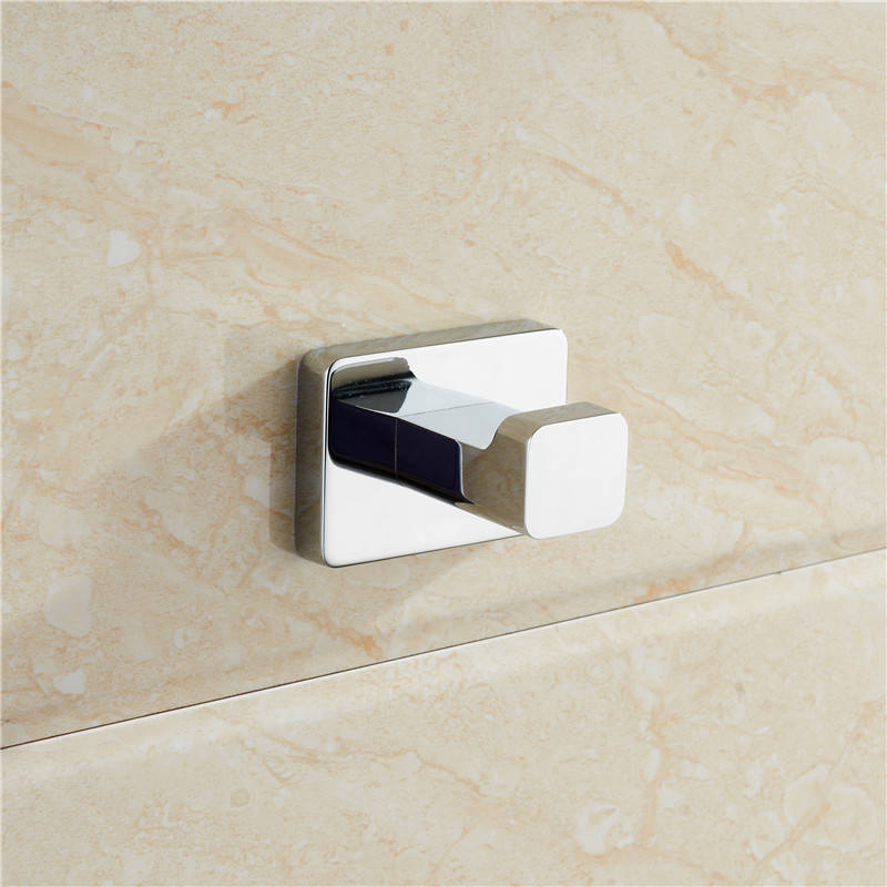 17600 Simple Design Chrome Bathroom Accessories Set for Bathroom