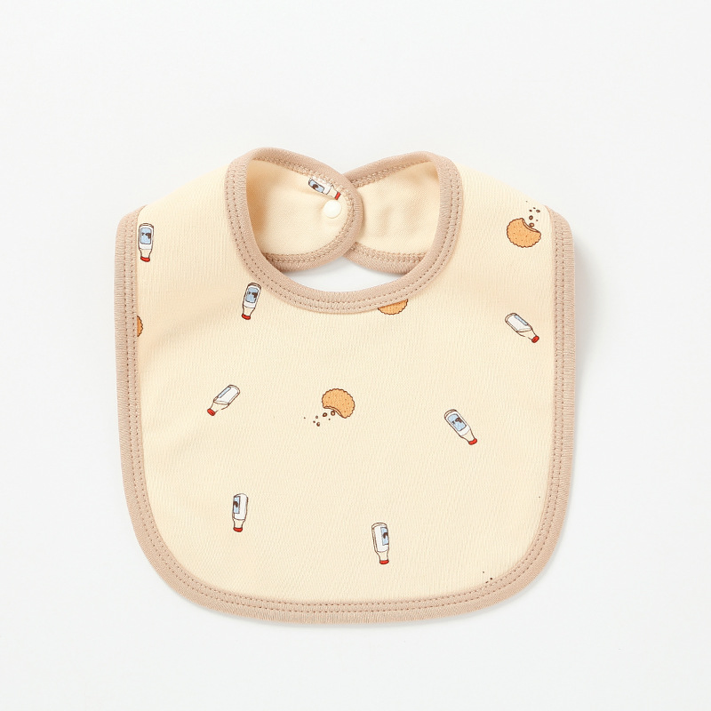 Baby Saliva Towel Cotton Waterproof Pocket Newborn Baby Bib
