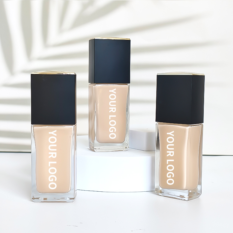 Customizable Private Label Matte Full Cover Makeup Long-Lasting Waterproof Foundation Oil-Control Feature for All Skin Tone