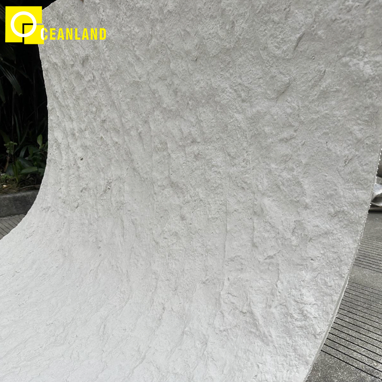 Manufactory Lightweight Fireproof and Waterproof 3D Flexible High Quality Soft Stone Tile
