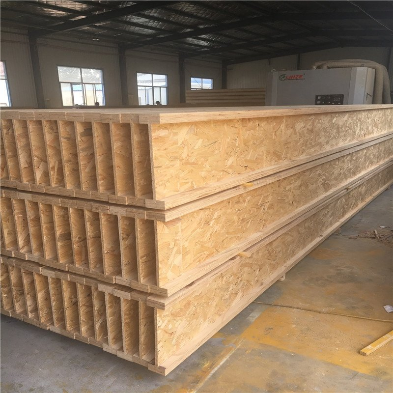 Beam Engineered Roofing I Joist Beams 300X63 Structural LVL Wood Beams LVL Flange Wood Joist Hanger Bracket