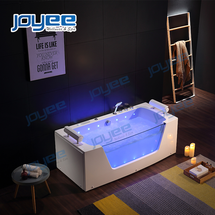 Угловая гидромассажная ванна Joyee с подсветкой