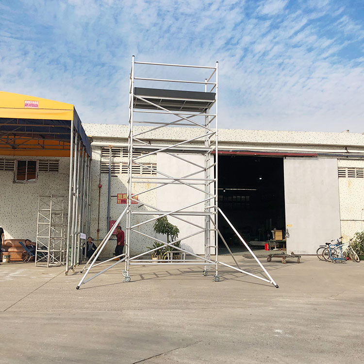 High Quality Mobile Scaffolding Tower Aluminum Scaffolding Platform for Building Stage Lighting Scaffolding Alumaluminium Scaffolding for Staircase