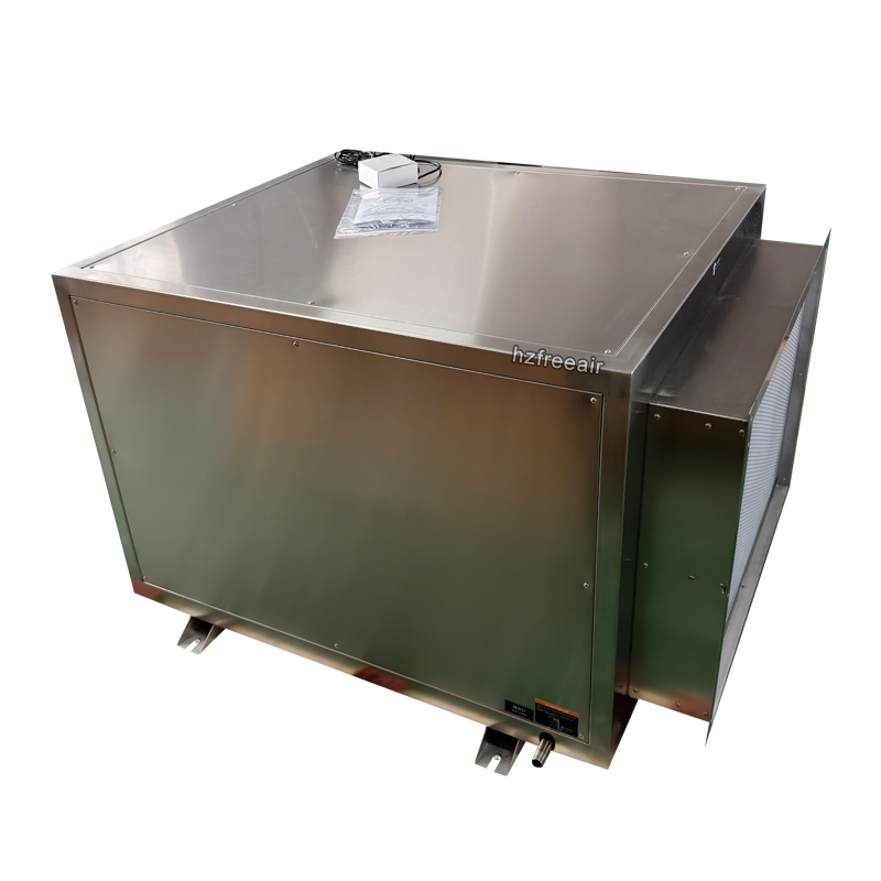 Swimming Pool Dehumidifier Saving Space with Stainless Steel Material Have WiFi Option