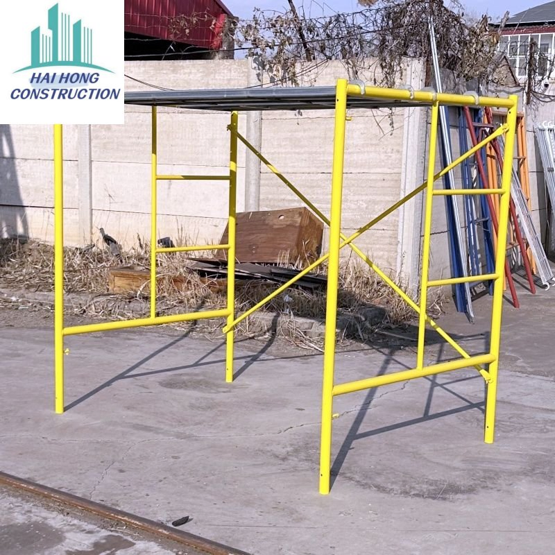 Adjustable Mobile Scaffolding for Various Construction Heights and Needs