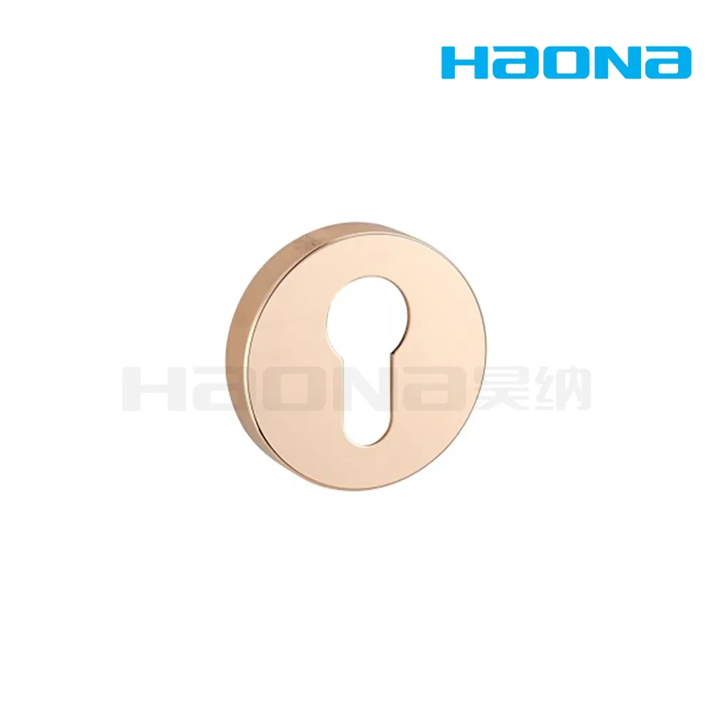 Home Decoration Lock Cover Round Rosette Hardware Zinc Alloy Escutcheon