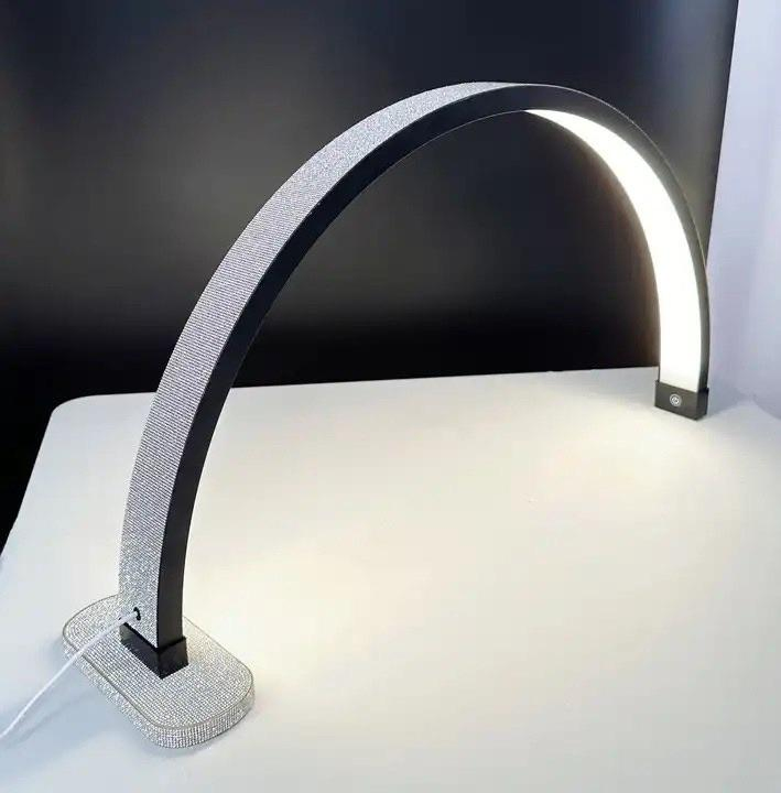 Large LED Half Moon Nail Lamp High Quality UV Light Source for Manicure Tattoo Artists Beauty Lighting