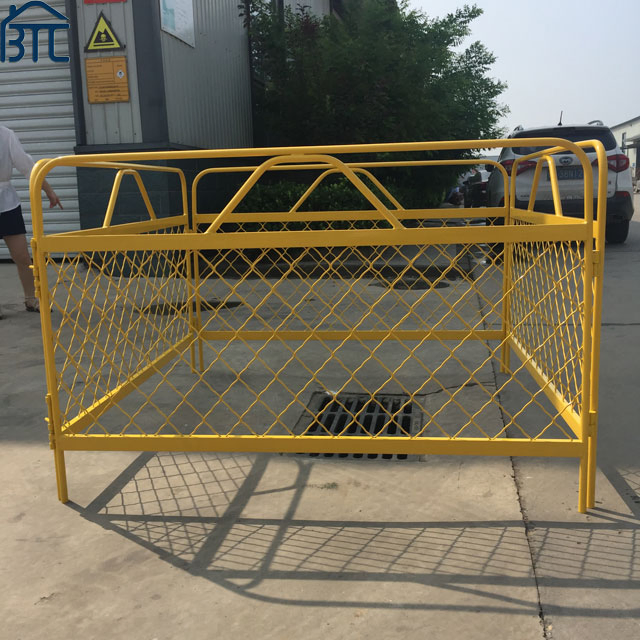Public Safety Manhole Mesh Guards