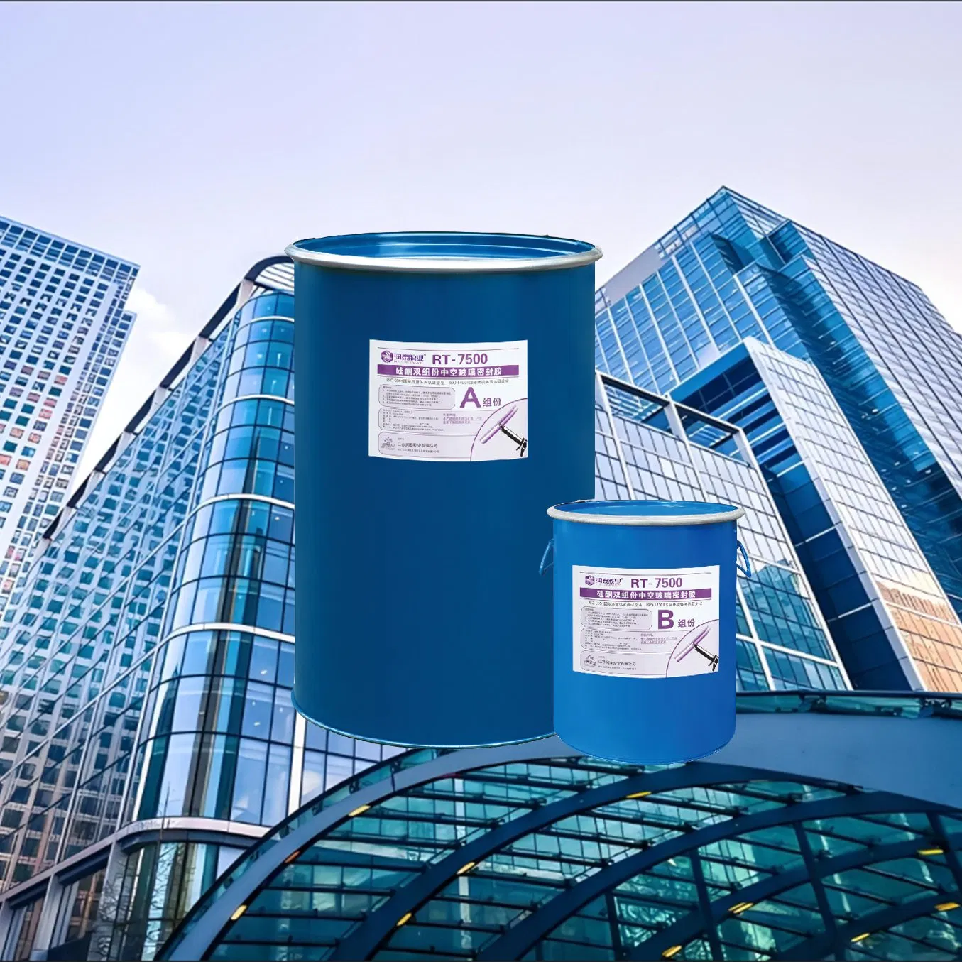 Runtai Direct Manufacturer Precision Two Component Silicone Sealant for Glazing Projects