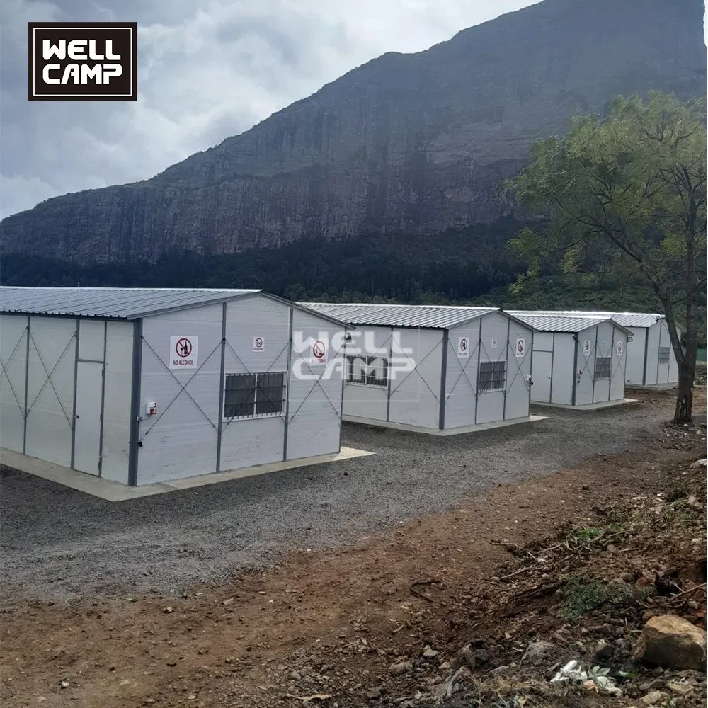 Customizable Weather-Resistant Site Office Top-Rated Portable on-Site Deployment Oil and Gas Camp Factory