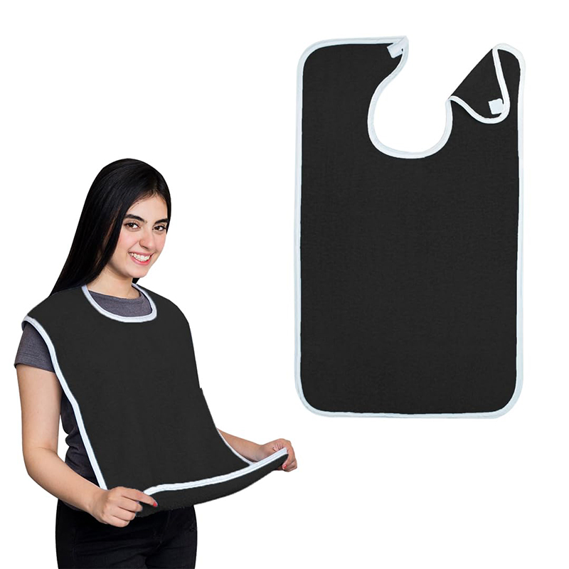 Hot-Selling Custom Adult Plastic Bibs Moisture Blocking in Snowy Weather Fun Adult Bibs