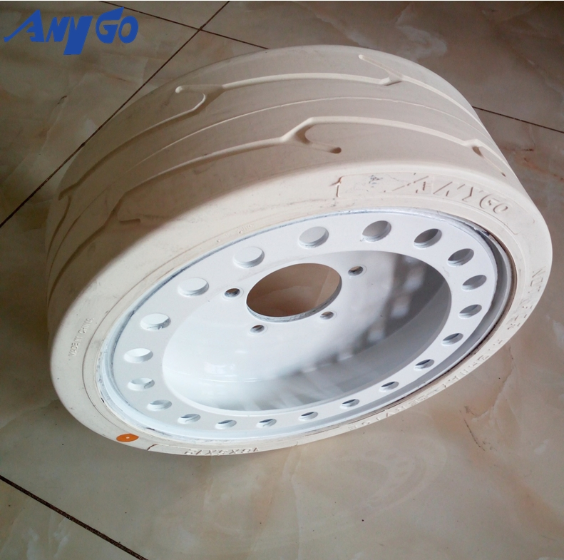 Шина цельнолитая Anygo 16x5x12 для подъемников Skyjack, JLG