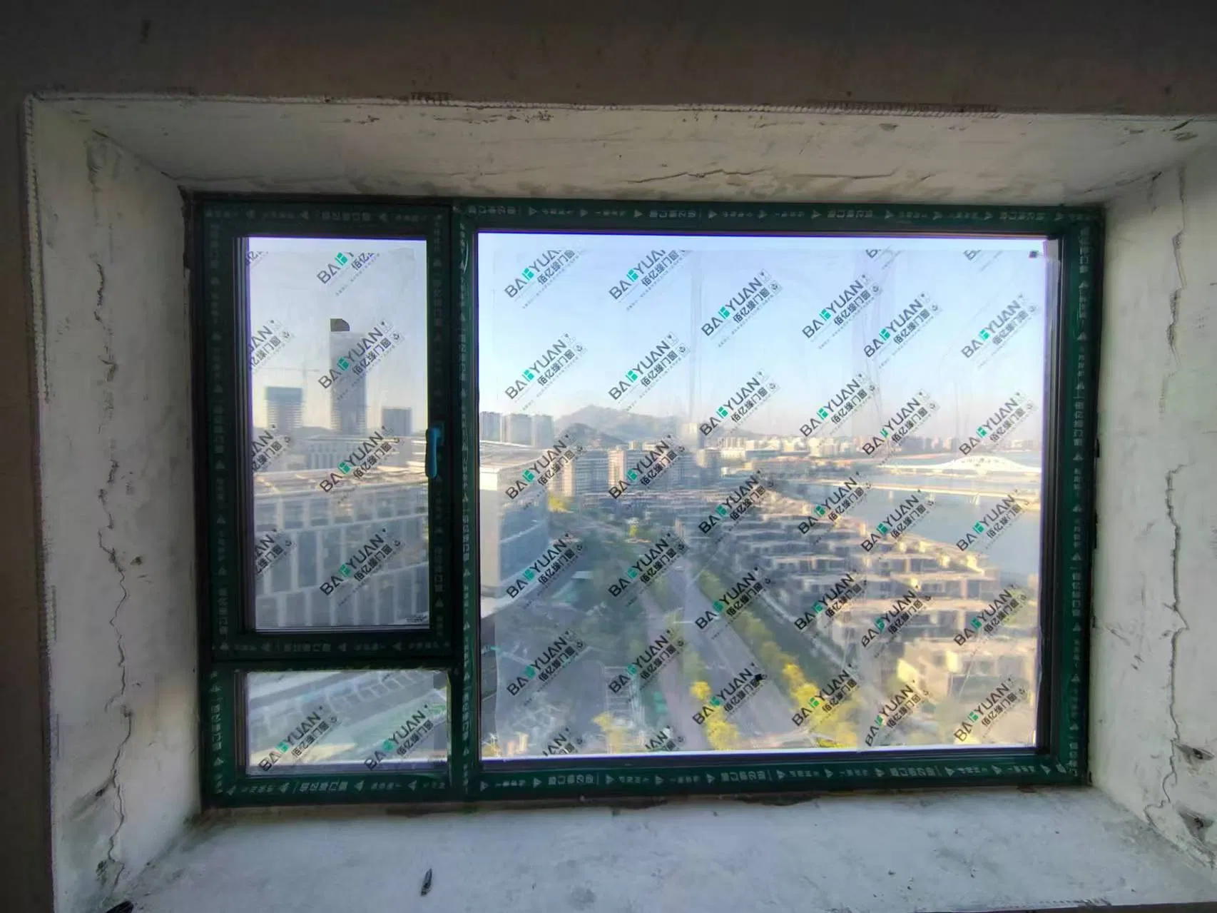 Canada Toronto Popular Double Hung Window Double Glazing Glass Aluminum Tilt and Turn Casement Window