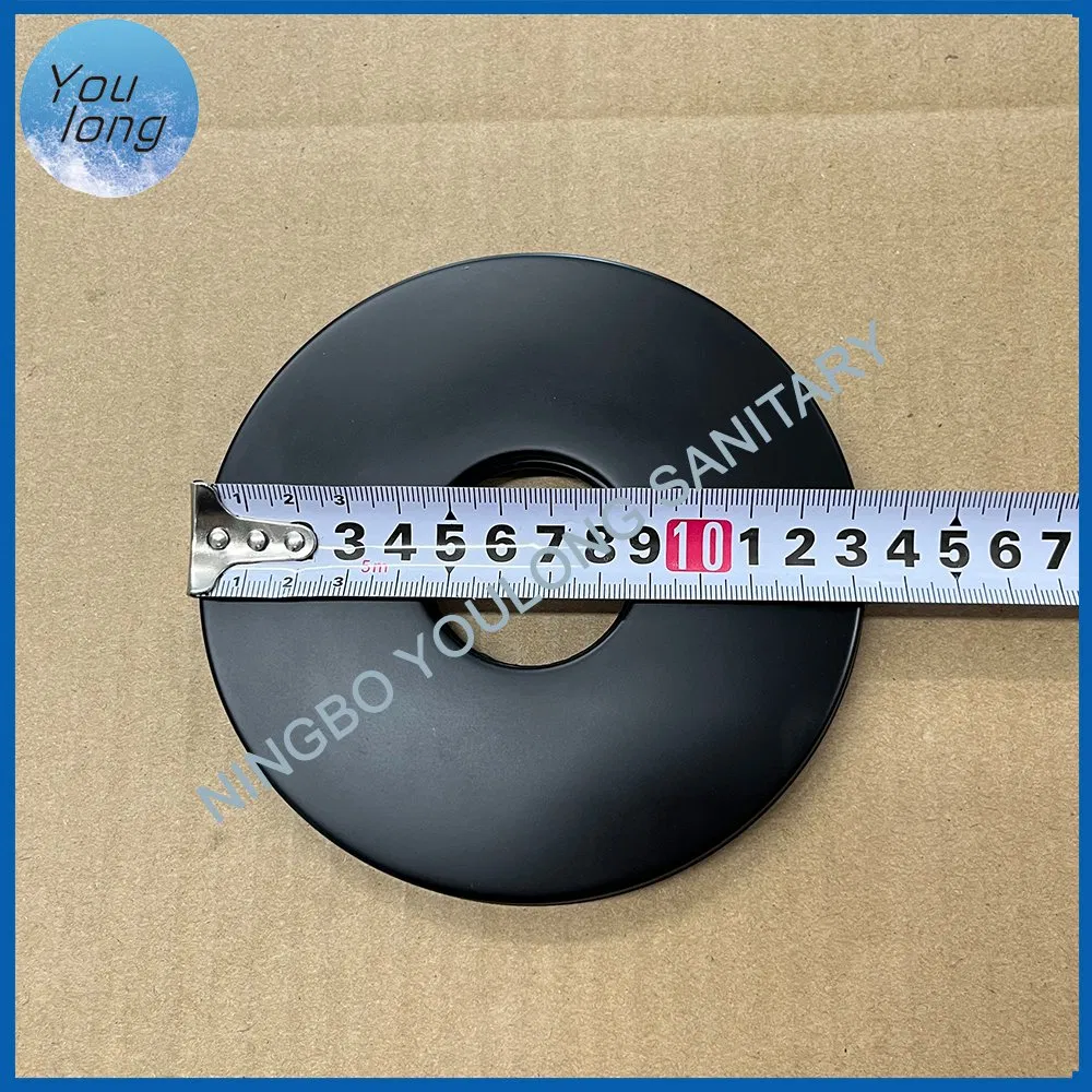 Economic Round Concealed Shower Head Set Modern Wall Mounted Bathroom Shower Faucet Set