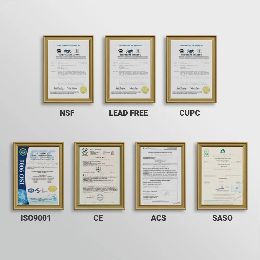 Смеситель для биде Innpak классический хром с перекрестными ручками