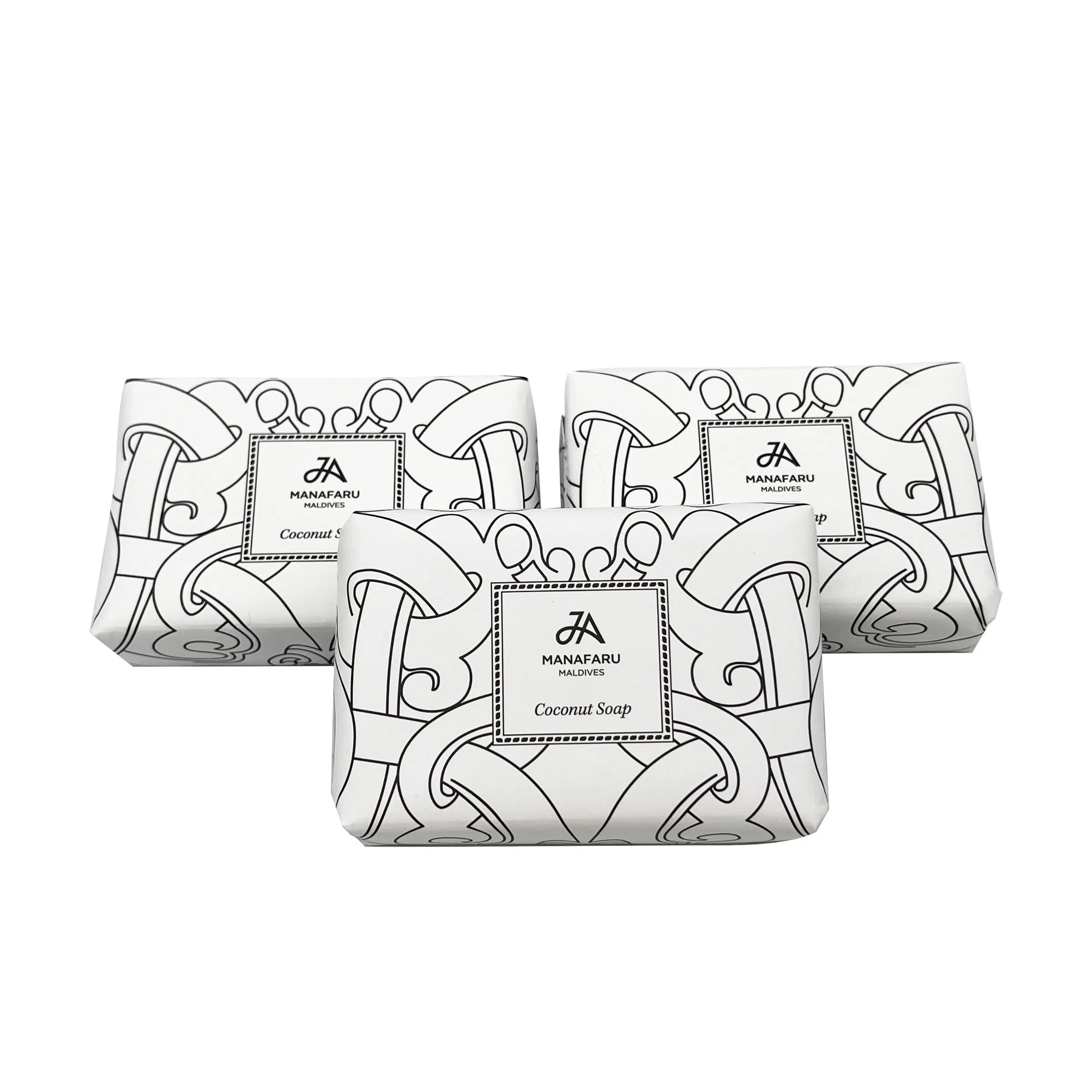 OEM/ODM Coconut Oil Whitening Body Facial Bath Soap Bar 100gram